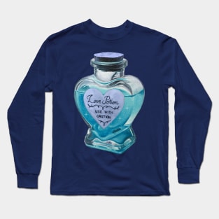 Alchemy Love elixir potion - Artistic Long Sleeve T-Shirt